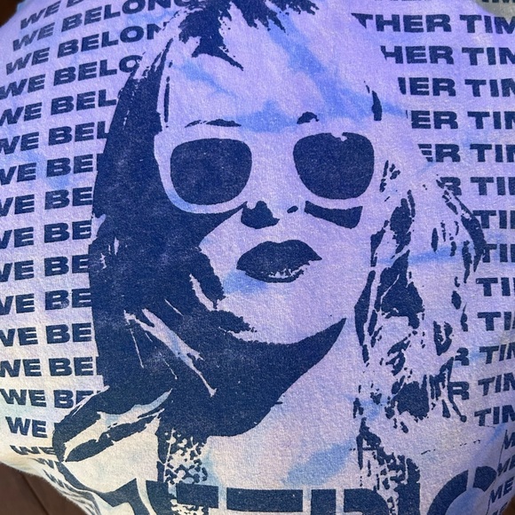 Emily Face Tie Dye T-Shirt "We Belong To Another Time" - Limited Edition Medium - Picture 4 of 4